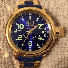 Relógio de mergulho russo Invicta masculino - Coleção de assinatura / Mostrador azul / #7243 comprar usado  Enviando para Brazil