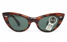 ÓCULOS DE SOL RAY BAN LISBON W0960 G-15 BL CAT EYe Marilyn Monroe Bausch&Lomb comprar usado  Enviando para Brazil