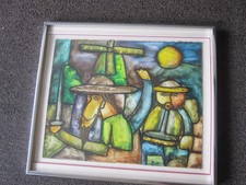 Pintura de artista latino Gustavo Serra comprar usado  Enviando para Brazil