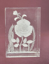 Lucite acrylic rose for sale  Bradenton