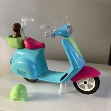 Barbie blue moped for sale  POOLE