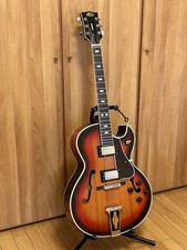 Usado, Guitarra elétrica acústica Maruha No.735 vintage Archtop 3 tons Sunburst escala longa comprar usado Usado, Guitarra elétrica acústica Maruha No.735 vintage Archtop 3 tons Sunburst escala longa comprar usado  Enviando para Brazil