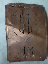 Alte monogramm schablonen gebraucht kaufen  Mühlheim