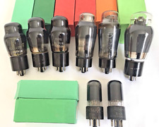 Mullard Brimar cinza 6V6 KT61 EL33 6L6 KT66 tubo de válvula x8 amplificador de válvula de vazamento comprar usado  Enviando para Brazil