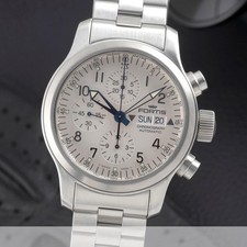 Fortis chronograph stahl gebraucht kaufen  Deutschland