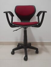 Cadeira de trabalho escritório mesa giratória computador com almofada assento ajustável encosto curvo comprar usado  Enviando para Brazil