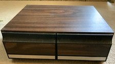 vhs storage faux wood grain for sale  Clinton Township