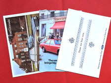 Folhetos de vendas 1972 Ford Granada & Consul Dagenham Assembly Plant - ESTADO PERFEITO! comprar usado  Enviando para Brazil