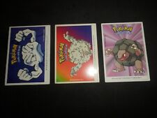 Cartes pokémon stickers d'occasion  Confolens