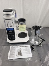 Novo Hamilton Beach 8 xícaras artesanato despeje sobre cafeteira painel de controle digital LEIA comprar usado  Enviando para Brazil