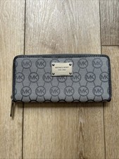 Acordeão carteira Michael Kors MK Signature cinza comprar usado  Enviando para Brazil
