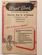 Want book american for sale  Cape Elizabeth