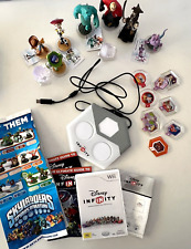 Disney Infinity Starter Pack com bonecos extras e discos elétricos - Nintendo Wii comprar usado  Enviando para Brazil
