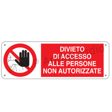Cartello segnaletico divieto usato  Bagheria