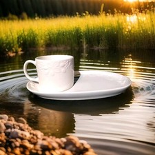 Snack plate mug for sale  Washington