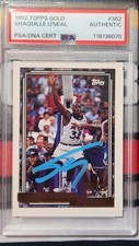 Cartão autêntico PSA autografado Shaquille ONeal Topps Gold comprar usado Cartão autêntico PSA autografado Shaquille ONeal Topps Gold comprar usado  Enviando para Brazil