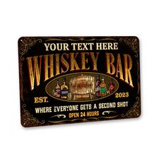 Custom whiskey bar for sale  Chico