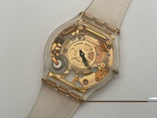 Swatch Golden Jelly SFK101 1999 pele 34,9mm X 3,9mm comprar usado Swatch Golden Jelly SFK101 1999 pele 34,9mm X 3,9mm comprar usado  Enviando para Brazil