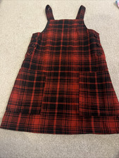 Girls red tartan for sale  CONGLETON