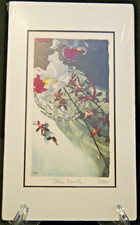 Signed watercolor print for sale  Denver