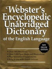 Webster encyclopedic unabridge for sale  Montgomery