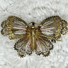 Vintage filigree butterfly for sale  Walden