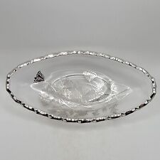 Vintage silver etched for sale  Waterloo
