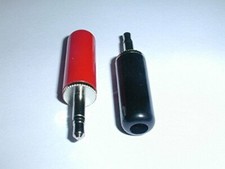 Philmore 501P 1/8in/3.5mm Mini Conjunto De Plug Telefone Mono 1-RED & 1-Preto (2) conduta comprar usado  Enviando para Brazil