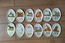 1980s handpainted ceramic for sale  NEWPORT