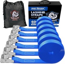 Cartman 1" x 12' alças de amarração de carga alça de amarração de até 600 lb, 6 peças azul comprar usado  Enviando para Brazil