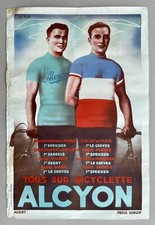 Cycles alcyon poster d'occasion  Expédié en Belgium