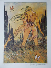 Milo manara papillons d'occasion  Cuers