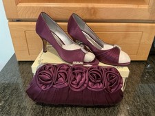 Shoes plum size for sale  NEWBURY
