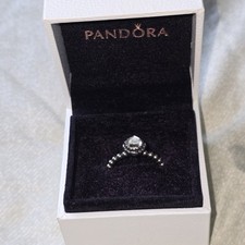 Pandora birthstone ring for sale  REDRUTH