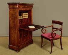 Antique mahogany secretaire for sale  LLANDUDNO JUNCTION