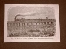 Incisione del 1875 usato  Villarosa