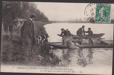 Cpa chasse courre d'occasion  Dijon