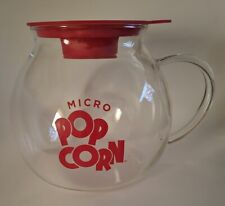 Ecolution Micro Pop pipoca de microondas 1,5 qt temperatura segura vidro vermelho  comprar usado  Enviando para Brazil