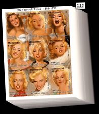 SB 100X MONTSERRAT - MNH - GENTE FAMOSA - MARILYN MONROE - CINE, usado segunda mano  Embacar hacia Argentina