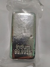 Indium bar lingot usato  Vilminore di Scalve