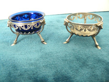 Paire salerons argent d'occasion  Plouhinec