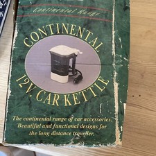 Boxed car kettle for sale  WHITSTABLE