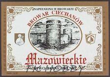 Poland Brewery Ciechanów Mazowieckie Beer Label Bieretikett Cerveza ci49.1 na sprzedaż  PL