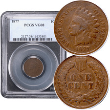1877 indian cent for sale  San Francisco