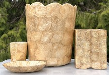 Vintage champagne capiz for sale  Florence