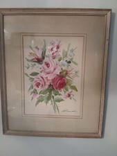 Vintage framed floral for sale  Vero Beach
