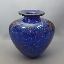 Vaso vetro blu usato  Inverigo