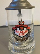 Bierkrug zinndeckel liter gebraucht kaufen  Wurster Nordseeküste
