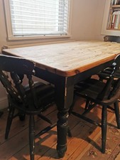 Solid pine table for sale  HIGH WYCOMBE