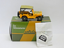Miniature SOLIDO JEEP WILLYS militaire "Follow me" US Air Force Echelle 1/43e comprar usado  Enviando para Brazil